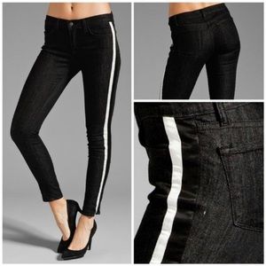 J Brand NEW Rowan Active Stripe Skinny Jeans Size 25